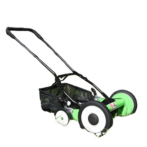 Cortacésped <span class=keywords><strong>de</strong></span> carrete <span class=keywords><strong>manual</strong></span>, 16 pulgadas, con bolsa <span class=keywords><strong>de</strong></span> recorte - Product Image 1