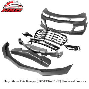 Replacement Front <b>Bumper</b> Lip <b>Kit</b> For Chevrolet Camaro 2016-2024 ZL1 Style <b>Bumper</b> PP Auto Accessories - Product Image 2