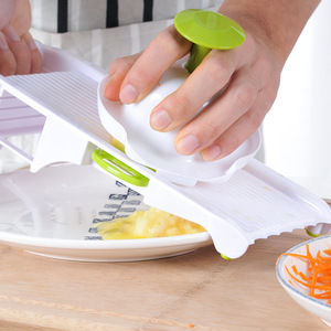 Multi-functional Vegetable Cutter 28x10.5cm Stainless Steel Grater Slicer For Kitchen Use - Product Image 1