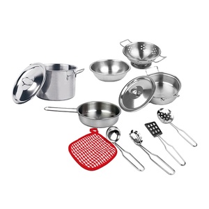 Jouets de jeu d'imitation 45 pièces Théière en métal Théière en tôle avec dessert Théière en tôle avec dessert - Product Image 4