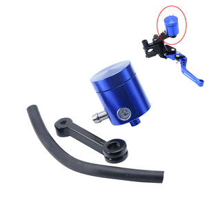 מיכל נוזל בלמים אוניברסלי מסגסוגת אלומיניום CNC לאופנוע, משאבה, קלאץ', מיכל קדמי - Product Image 3