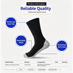 Custom OEM&ODM Performance Running <b>Socks</b> Manufacturer Cotton Blend Breathable <b>Moisture</b> Wicking Low Cut Sport <b>Socks</b> - Product Image 2