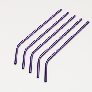 Pailles en métal réutilisables en acier inoxydable avec logo personnalisé dans une tasse en vrac avec pailles en acier inoxydable Cadeaux de Noël - Product Image 6