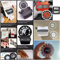 Viseur 3D interactif rétro EPT personnalisé pour photos, idéal pour musées, mariages, cadeaux, souvenirs, projets éducatifs scientifiques et jouets.