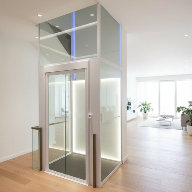 Wemet Cheap Price 2 Floors Elevator Small House Lift Home Elevators