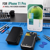 Pièces détachées pour téléphones mobiles : Module d'affichage LCD FHD INCELL avec cadre pour réparation d'écran tactile iPhone 12 Mini 13 14 15 16
