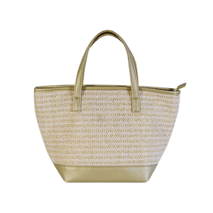 Bolso Tote de Gran Capacidad con Asa de Paja para la Playa, Verano, para Mujer, Moda Casual, Bolsos Cruzados de Hombro - Product Image 1