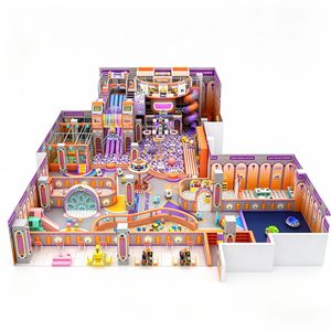 Aire <span class=keywords><strong>de</strong></span> jeux intérieure commerciale sur le thème <span class=keywords><strong>de</strong></span> l'espace pour enfants, avec château gonflable, toboggan et piscine à balles, centre <span class=keywords><strong>de</strong></span> jeux pour centres commerciaux, OEM ODM - Product Image 2