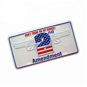 Custom aluminium 3d hawaii afdrukken auto kenteken - Product Image 4