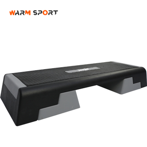 Peralatan Fitness Gym rumah, alat kebugaran keseimbangan latihan 3 tingkat Platform langkah aerobik dapat disesuaikan - Product Image 2