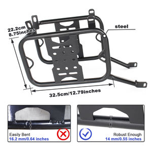 Soporte de Acero para Alforjas Laterales y Portaequipajes de Carga Waximoto para <span class=keywords><strong>Royal</strong></span> <span class=keywords><strong>Enfield</strong></span> Himalayan 450 2024 - Product Image 4