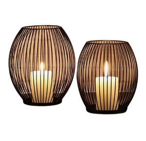 Linternas con cable de metal de hierro de diseño recién llegado, linterna con cable para hoteles, restaurantes y lámpara para el hogar - Product Image 4