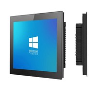 PC industriel embarqué tout-en-un 10,4/12,1 pouces IP65 avec écran tactile capacitif 10 points