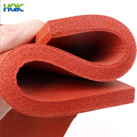 Feuille de mousse de silicone à cellules fermées, résistante aux températures extrêmes, isolante thermiquement, anti-âge et résistante aux produits chimiques