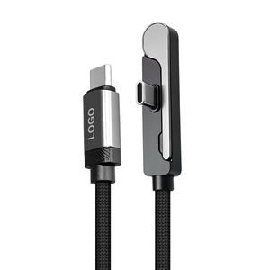 สายชาร์จเร็ว IMC-09 Universal USB C แบบ TYPE-C to Type-C สายถัก พร้อมขาตั้งโทรศัพท์ สำหรับเล่นเกม ใช้งานได้ทนทาน - Product Image 2