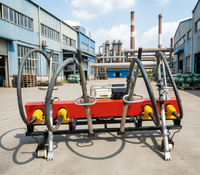 Machine à compacter à arbre flexible à moteur à combustion interne haute fréquence ND4.2*4, 4 têtes, à essence, pour l'entretien des voies et des déviateurs