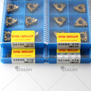 Hojas de roscado 22ER4.5 ISO SMX30 de carburo cementado para procesamiento de metales - Product Image 2