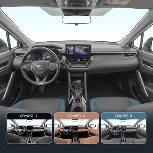 Nouvelles voitures <span class=keywords><strong>Toyota</strong></span> <span class=keywords><strong>Corolla</strong></span> <span class=keywords><strong>Cross</strong></span> à aspiration naturelle 144 Kw 2023 Coches Nuevos Essence Suv pour l'exportation - Product Image 3