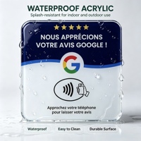Carte NFC Google France Google/Instagram/Tiktok Plaque NFC