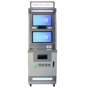 Tùy chỉnh kiosk thiết kế sản xuất 21.5 inch màn hình cảm ứng có thể tháo rời tự phục vụ Máy quét tài liệu quét mã vạch kiosk với bánh xe - Product Image 3