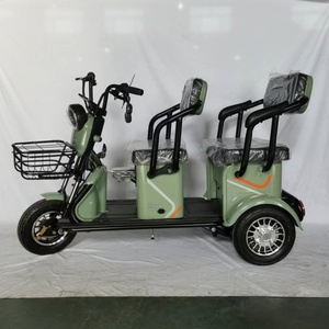 ผลิตในจีน รถสามล้อไฟฟ้าแบบมีเบาะนั่งสองแถว 48V 600W รุ่นใหม่ ราคาถูก รถสามล้อไฟฟ้าสำหรับการเดินทางในเมือง - Product Image 3