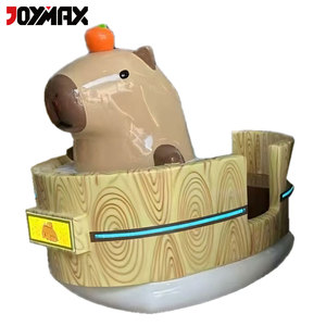Manège à monnayeur pour enfants, modèle Capibala Bathtub, à double siège, à bascule, pour <span class=keywords><strong>2</strong></span> joueurs, équipement d'amusement commercial - Product Image 1