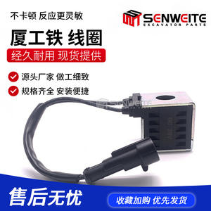 โซลินอยด์วาล์วล็อคนิรภัยสำหรับนักบิน Senwitt รุ่น ZY210-8 150-8 แรงดัน 12V 24V อะไหล่รถขุด - Product Image 5