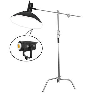 300W LED lumière vidéo continue Dimmable photographie lampe Photo Studio lumière du jour éclairage <span class=keywords><strong>pour</strong></span> <span class=keywords><strong>Youtube</strong></span> vidéo lumière de remplissage en direct - Product Image 4