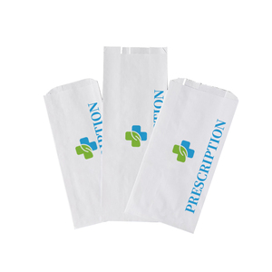מותאם אישית לסביבה בית מרקחת תרופות תרופות מרשם גלולת שקית נייר אריזה נקי wih - Product Image 5