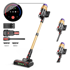 <span class=keywords><strong>Aspirateur</strong></span>-balai sans fil <span class=keywords><strong>léger</strong></span> rechargeable 2026 BLDC, 550W, forte aspiration pour un filtre <span class=keywords><strong>efficace</strong></span> - Product Image 1