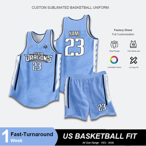 Divisa da Basket Personalizzata per Uomo Resistente allo Sbiadimento - Maglie Sportive con Stampa Duratura per una Maggiore Resistenza - Product Image 6