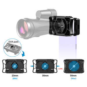Apexel-Adaptador de telescopio para teléfono móvil, soporte para binocular,monocular, telescopio astronómico, mira de cateo, microscopio - Product Image 4