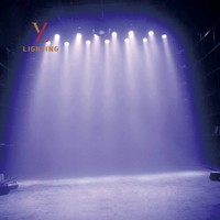 Projecteur PAR LED 4 Yeux DMX512 Multicolore IP55 Étanche et Dimmable pour Scène, DJ, Mariage, Fête, Spectacle, Événement Extérieur