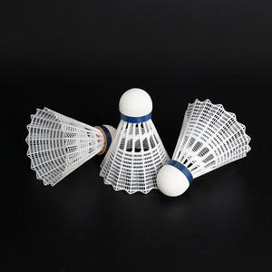 Badminton-Nylon-Federbälle, super haltbar, hochwertige Nylonbälle, 6 Stück Federbälle, Nylon-Badmintonbälle - Product Image 3