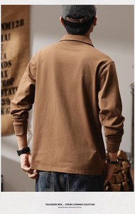 <span class=keywords><strong>เสื้อโปโล</strong></span>ผู้ชายแขนสั้นแห้งเร็วเสื้อโปโลผู้ชาย - Product Image 6