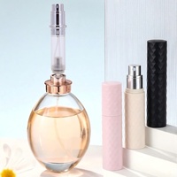 Flacon de recharge pour crème visage, finition diamantée, surface givrée, avec pompe auto-chargeante, atomiseur échantillon, flacon pulvérisateur à pression, de fabrication d'origine