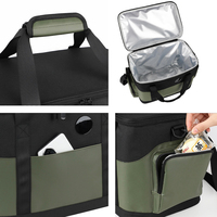 Sac isotherme personnalisé imperméable à l'eau avec fonction tactile, grande capacité, boîte à lunch portable, étanche, sac thermique pour pique-nique en plein air, camping