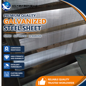 Hot Dip Galvanized SS400 Z200 G/sqm 2.0mm Galvanized Steel Sheet with Excellent Corrosion Resistance - Product Image 1