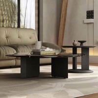 Table basse en marbre naturel de haute qualité, moderne et contemporaine, best-seller, pour salon, meubles de maison