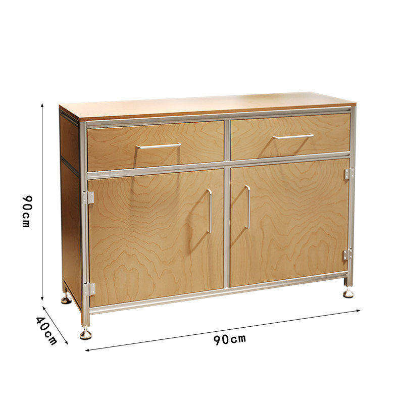Aluminum birch cabinet-904090