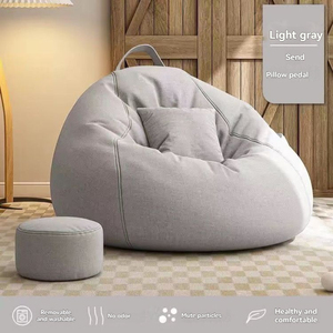 Sebia เก้าอี้บีนแบ็กผ่อนคลายขนาดกะทัดรัดและประหยัดพื้นที่เก้าอี้เคลื่อนที่ได้ง่าย - Product Image 3