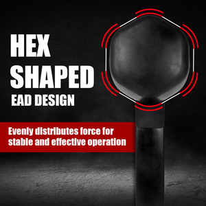 Maillet en caoutchouc élastique durable pour bricolage réparation et entretien de voiture poignée en plastique sans rayures fabriqué à Taiwan - Product Image 2