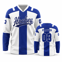 Maillot de hockey sur glace brodé sur mesure pour joueurs adultes et jeunes, entraînement et matchs, commandes en gros pour équipes