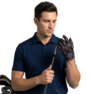 Guantes de Golf de Piel de Oveja Personalizables, Impermeables, con Cierre de Gancho y Bucle, Duraderos, Transpirables, para Deportes al Aire Libre - Product Image 1