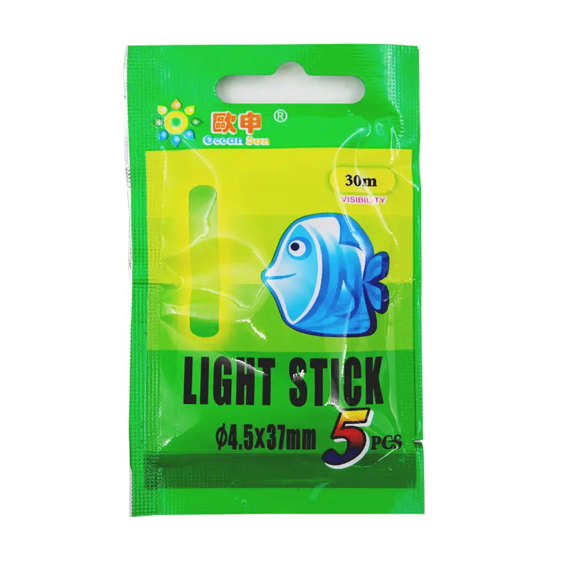 Oushen Nightlight Stick 2 Pack bastone luminoso galleggiante da pesca notturna accessori per attrezzi da pesca con luce