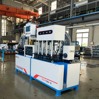 Machine automatique de fabrication de colliers de serrage pour tuyaux en acier inoxydable, à commande numérique par ordinateur (CNC), avec moteur hydraulique, pour le poinçonnage de tuyaux en forme de demi-cercle en U