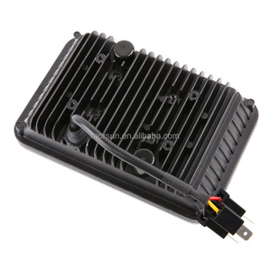 Phares LED 4x6 pouces Hi/Lo à faisceau scellé compatibles avec KW T800 T600 Peterbilt 379 Freightliner Chevy Oldsmobile Cutlass (2 pièces) - Product Image 3