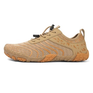 Chaussures légères pour hommes, couleur beige, à séchage rapide, avec système de lacets rapide et semelle antidérapante résistante à l'usure, pour la randonnée et la plage. - Product Image 2