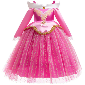 Nuevo Vestido de Princesa Tutú con Cuello Redondo, Manga Larga, Lentejuelas, Hasta la Rodilla, para Fiestas de Halloween, para Niñas de 3 a 14 Años - Product Image 6