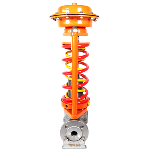 Vanne de régulation de pression auto-actionnée en acier inoxydable WCB résistance à haute pression, réglage de précision, compatible avec la vapeur